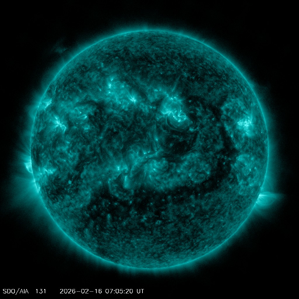عکس خورشید طول موج 1024 آنگستروم