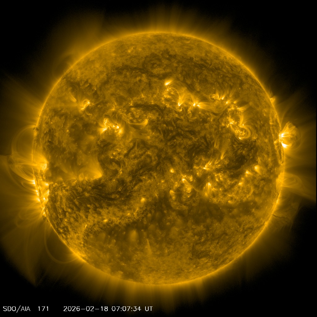عکس خورشید طول موج 1600 آنگستروم