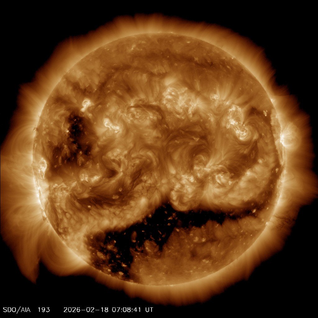 عکس خورشید طول موج 335 آنگستروم